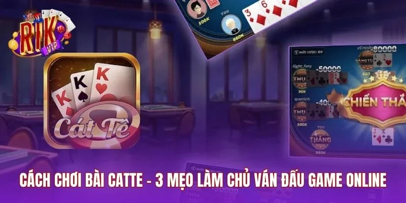 Cách Chơi Bài Catte - 3 Mẹo Làm Chủ Ván Đấu Game Online