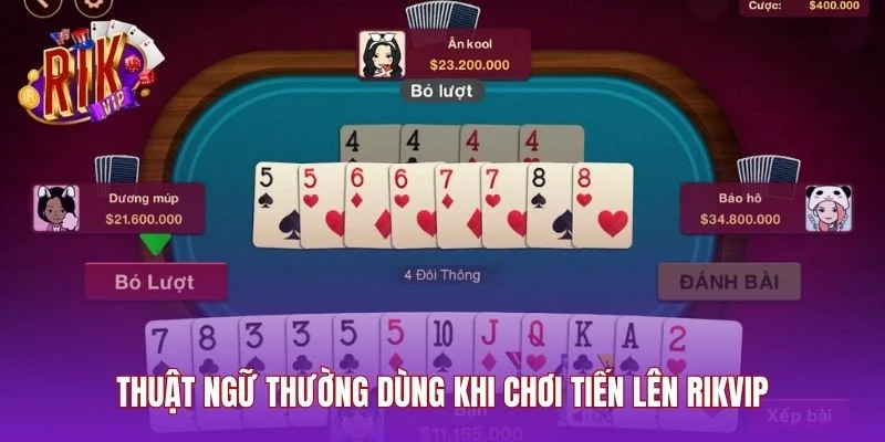 Thuật ngữ thường dùng khi chơi Tiến lên RIKVIP